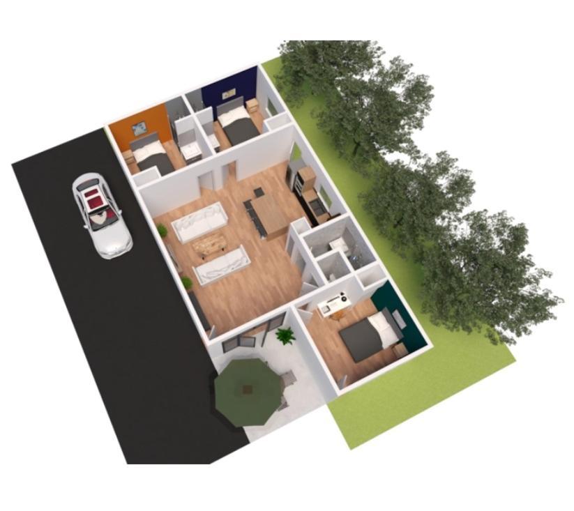 - Sublime Villa Felicidad - Proche Hypercentre - Parking - Terrasse - Wifi Viriat Eksteriør bilde